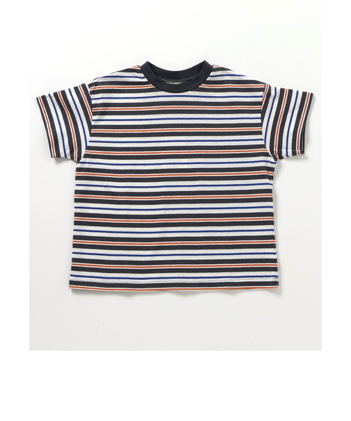 WEB限定 マルチボーダーTシャツ