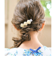 ハートモチーフヘアクリップセット