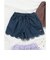 スカラップショートパンツ  ショート丈