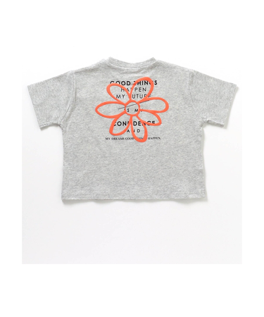 バックロゴTシャツ