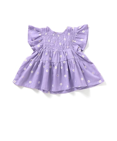 シャーリングティアードチュニック