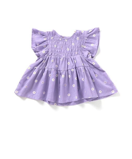 シャーリングティアードチュニック