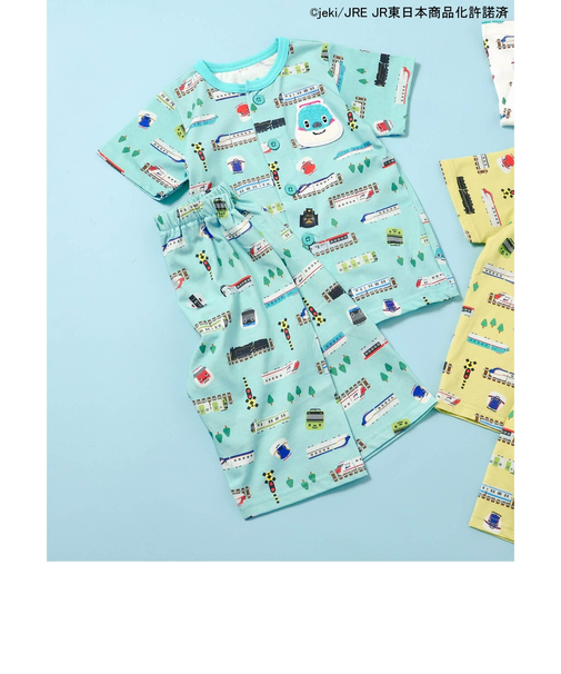 【とれたんず】半袖前あきパジャマ