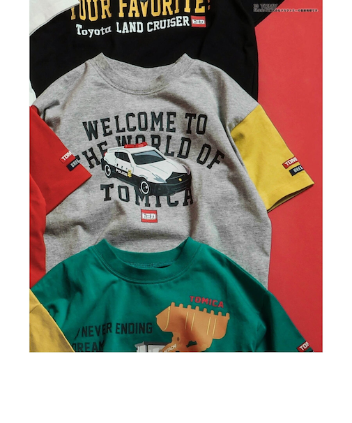 【リンク】TOMICA×BREEZE ナンバリングTシャツ