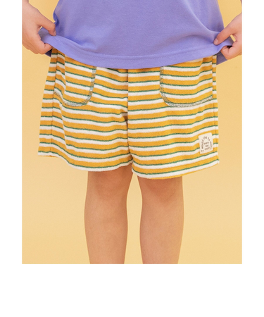WEB限定 パイルハーフパンツ
