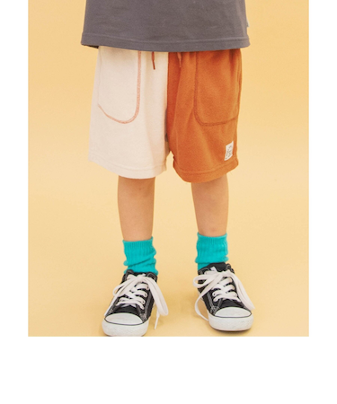 WEB限定 パイルハーフパンツ