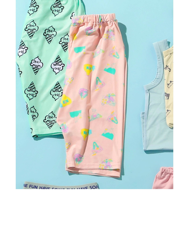 【サマーエール】7分丈チルパンツ  7分丈