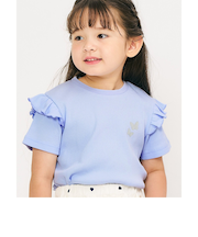袖フリルTシャツ/7days Style