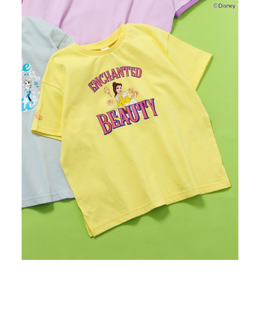 ディズニーキャラクタープリンセスロゴT