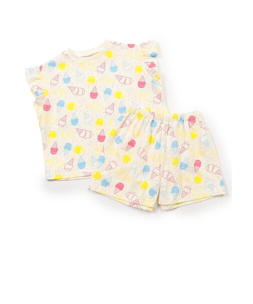 アイス柄かぶりパジャマ