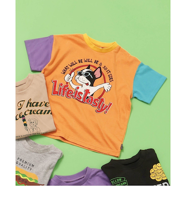バラエティーグラフィックTシャツ