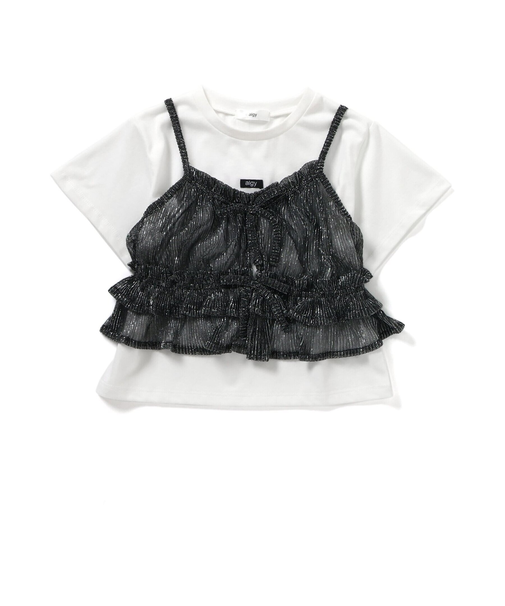 リボンチュールキャミセット