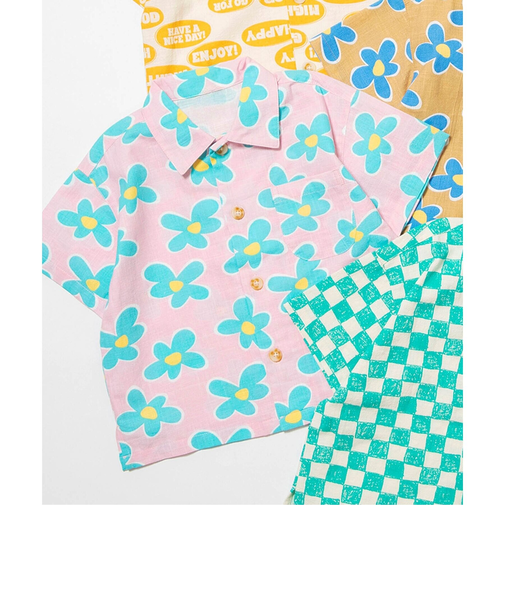 WEB限定  【リンク】POP総柄シャツ