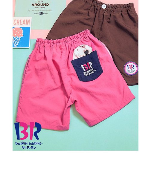 サーティワン 水陸両用ハーフパンツ  4分丈