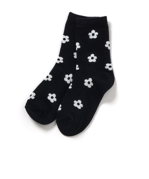 フラワー・ボーダーソックス