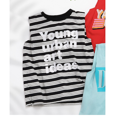 3色3柄ショルダータック タンクトップ