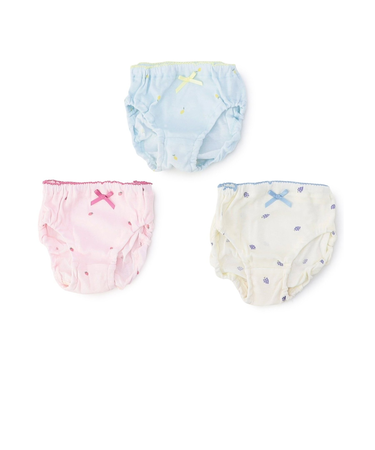 ３つセットショーツ フルーツ柄