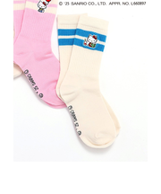 【ハローキティ】ラインソックス