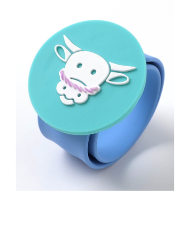 【いわて平庭高原闘牛大会×実践女子大学コラボ】虫よけバンド〈闘牛デザイン〉