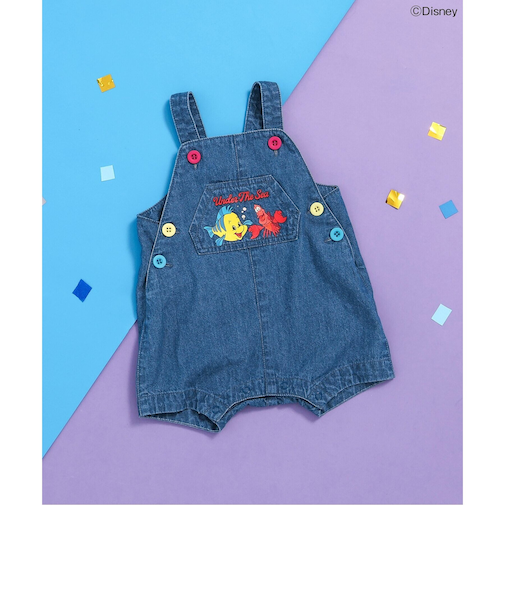 【ディズニーキャラクター】セバスチャン＆フランダー/サロペット