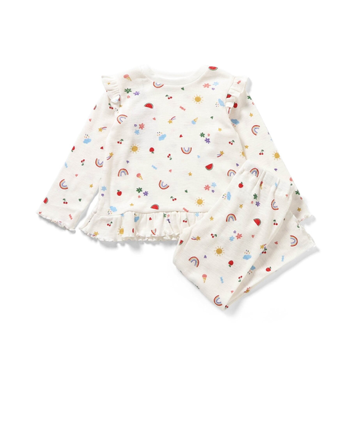 WEB限定 ミニポップ柄かぶりパジャマ