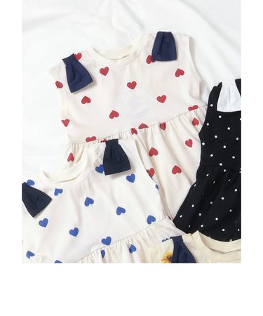 肩リボンペプラムTシャツ_接触冷感