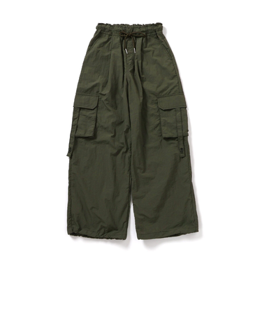 接触冷感カーゴワイドパンツ