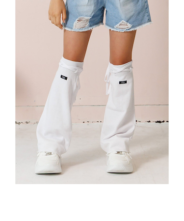 ひも付きレッグカバー