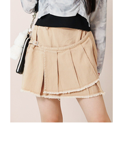 プリーツラップグランジスカート