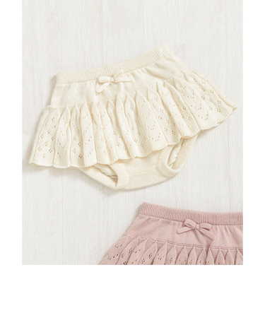 スカート付きニットブルマ