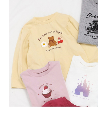 バラエティモチーフTシャツ/7days Style
