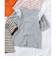 肩フリルフラワーモチーフTシャツ