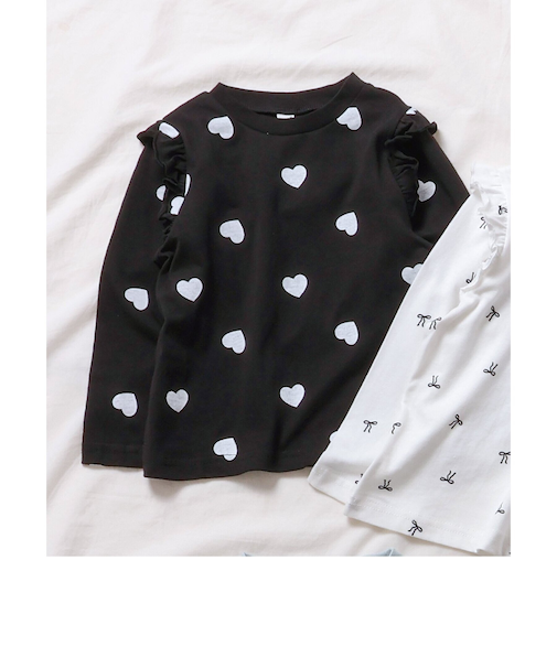 WEB限定 肩フリルTシャツ/7days Style