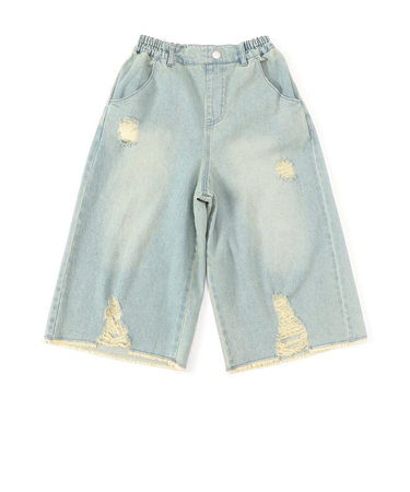 グランジワイドハーフパンツ