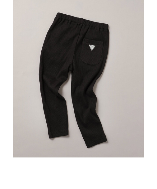 【リブ素材】DAISUKI リブパンツ  9分丈