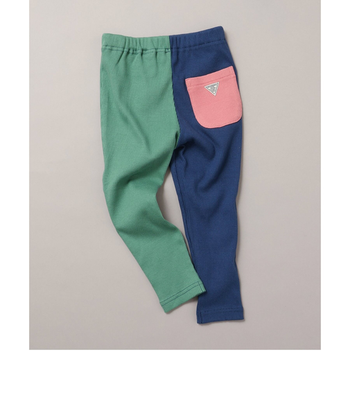 【リブ素材】DAISUKI リブパンツ 9分丈