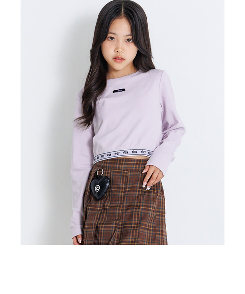 スキップフライ　黄ロゴ　ロンT サイズM Splash Booby Face L/S T-Shirt/スプラッシュブービーフェイス