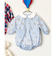 tiny bear ストライプ＆チェックボディースーツ
