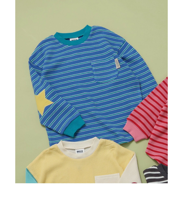 【リンク】いろいろパッチワッフルロンT