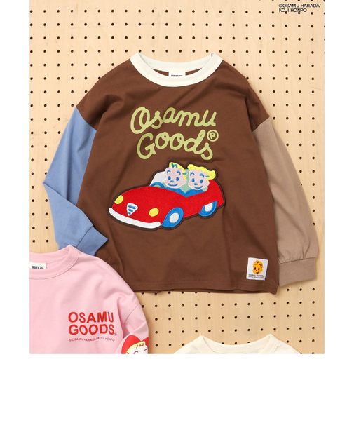 【OSAMU GOODSコラボ】 3色3柄Tシャツ
