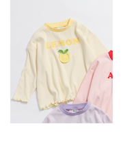 フルーツぷっくりロンT