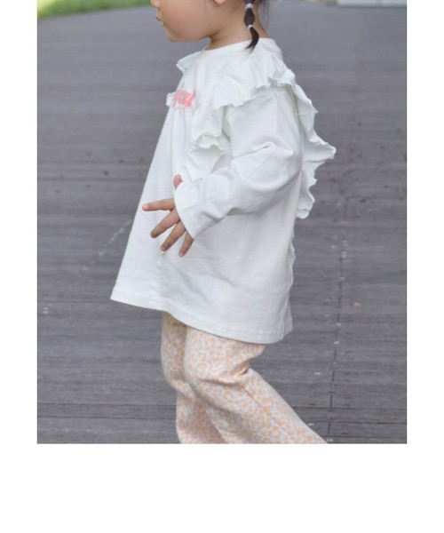 【新品未使用】フリル付き 長袖 80cm WEB限定 フリル長袖Tシャツ｜エフオーオンラインストアの通販｜&mall