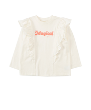 WEB限定 フリル長袖Tシャツ