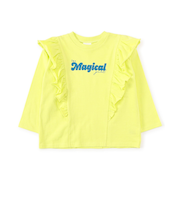WEB限定 フリル長袖Tシャツ