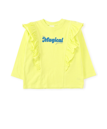 WEB限定 フリル長袖Tシャツ
