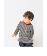 ワンポイントロゴワッフルTシャツ