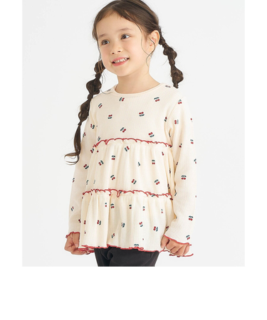 WEB限定 ワッフルティアードTシャツ