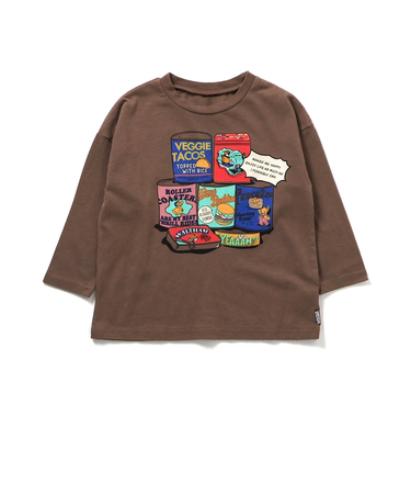 WEB限定 グラフィックバリエーション長袖Tシャツ