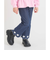 WEB限定 裾スカラップカットソーパンツ  10分丈
