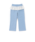 WEB限定 ペプラムレース/7days Style pants  10分丈